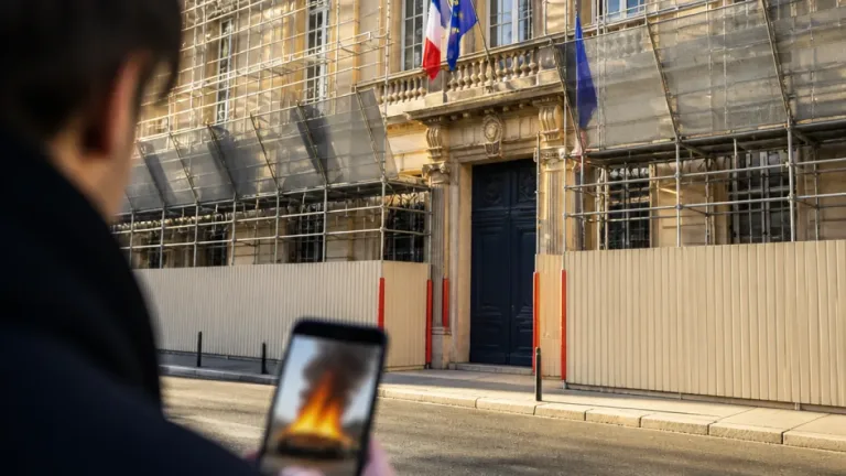 Fake image : l’ambassade de Côte d’Ivoire à Paris n’a pas été incendiée, confirme la chancellerie