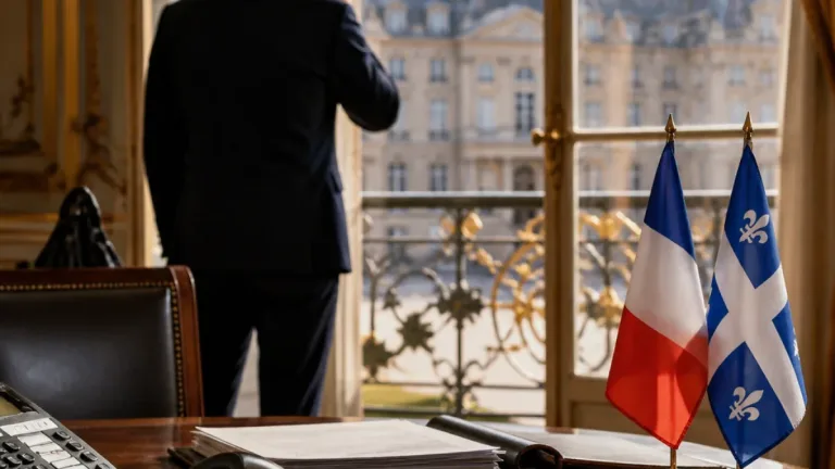 Macron et le premier ministre du Québec conviennent d'une rencontre et évoquent la Francophonie