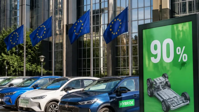 Bruxelles propose de desserrer l'interdiction des voitures thermiques en 2035