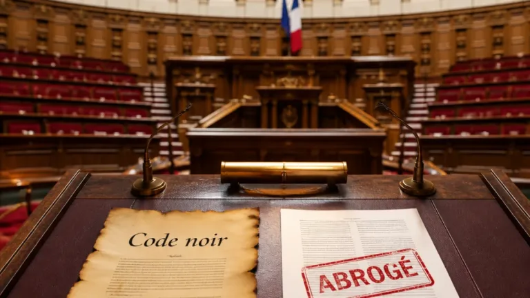 Le Parlement abroge définitivement le « Code noir » après un vote solennel au Sénat