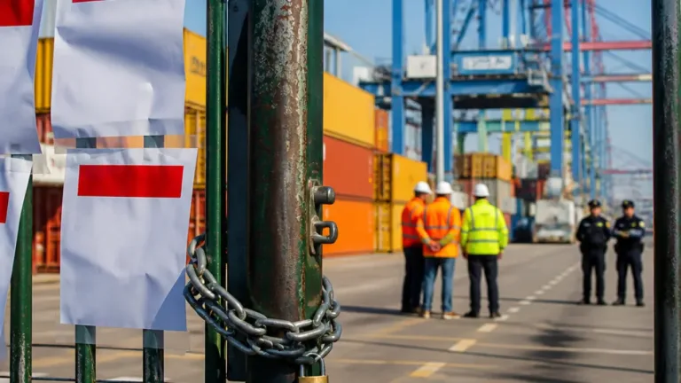 Les ports français appelés à l’arrêt le 30 octobre par une grève des dockers CGT