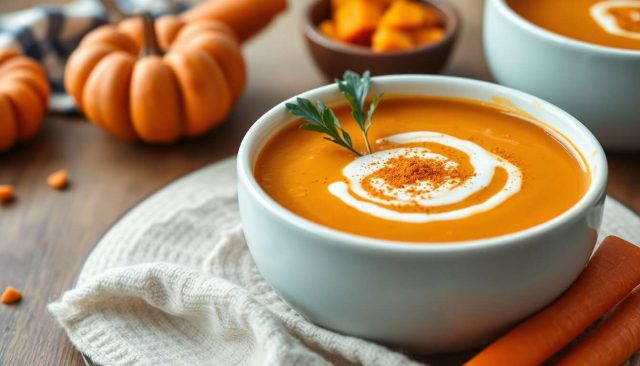 Soupe potiron carottes : recette réconfortante et savoureuse