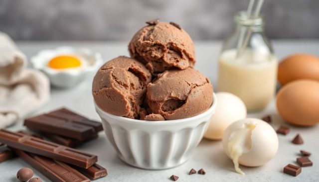 Recette facile de glace au chocolat maison