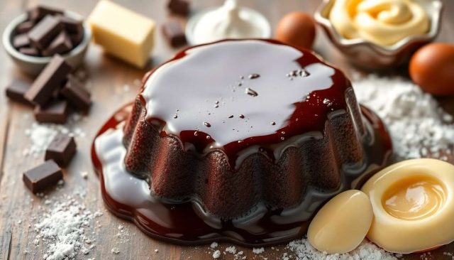 Fondant au chocolat et crème de marrons : une recette gourmande
