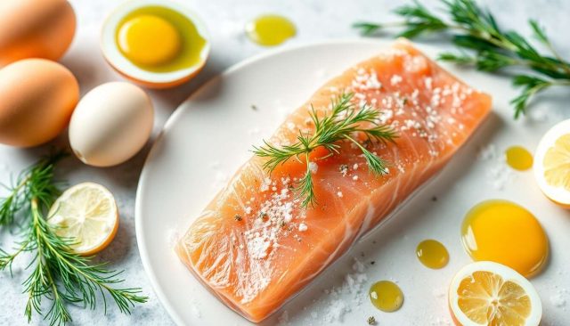 Recette saumon gravlax : vinaigrette aux herbes savoureuse