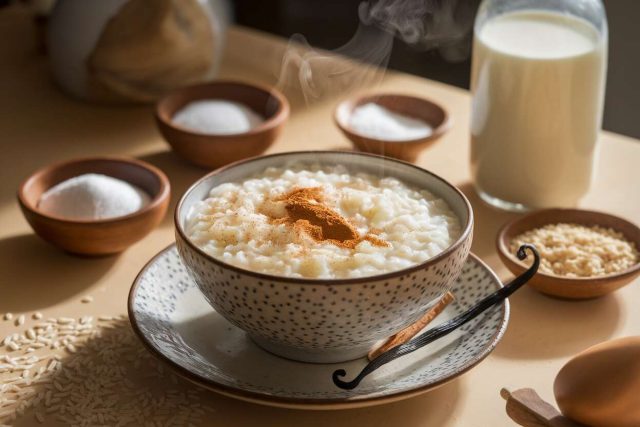 Le secret pour un riz au lait crémeux et parfumé, cuit à la perfection sans attacher au fond