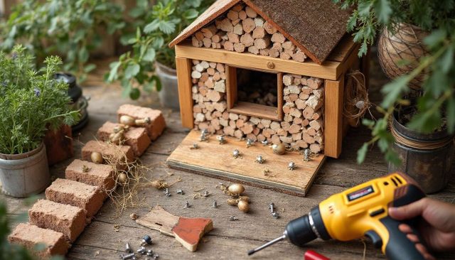 Fabriquer un hôtel à insectes pour son jardin : Le geste écologique et ludique à réaliser en famille