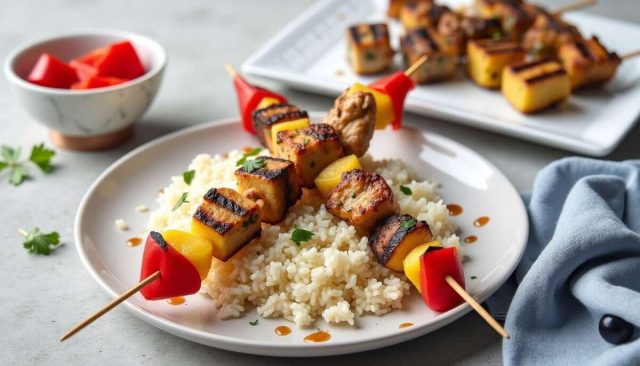 Comment réussir vos brochettes de bœuf teriyaki et ananas grillé en un rien de temps ?