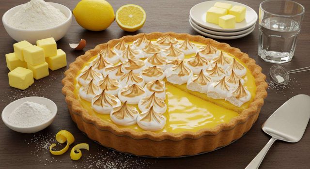 Recette de la tarte au citron meringuée : un délice facile à réaliser