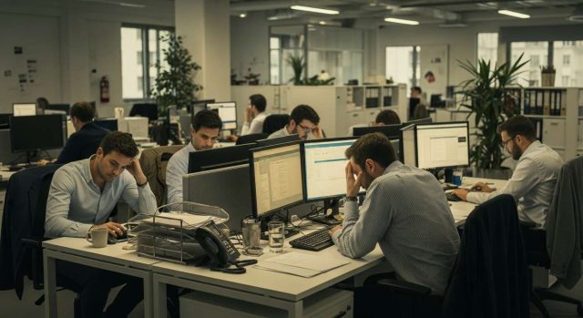 Vie de bureau : qu'est-ce que le "brown-out", le phénomène qui touche de plus en plus d'employés en France