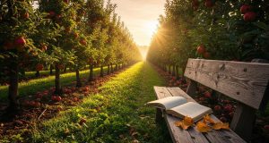 Depuis qu’un vieux verger m’a appris le coup du journal, mes pommes n’ont plus la moindre tache Depuis qu'un vieux verger m'a appris le coup du journal, mes pommes n'ont plus la moindre tache