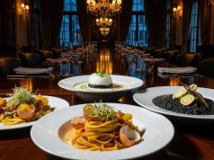 Cappuccino à la seiche, tagliatelles aux coquilles d’œuf, risotto à la réglisse… Voyage gourmand dans la Vénétie des frères Alajmo Cappuccino à la seiche, tagliatelles aux coquilles d'œuf, risotto à la réglisse... Voyage gourmand dans la Vénétie des frères Alajmo